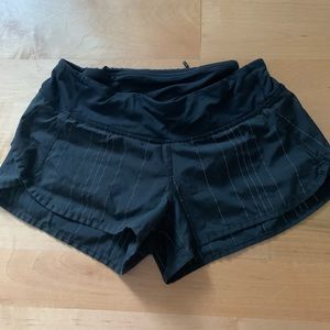 Reflective Lululemon shorts